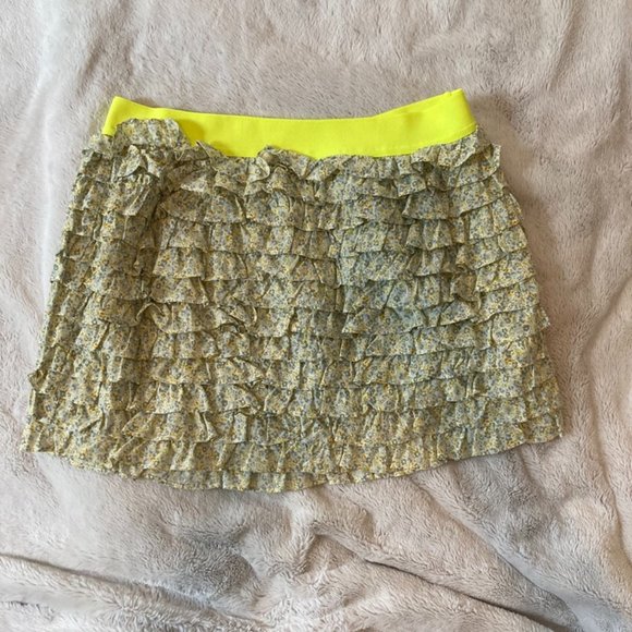 J.Crew Ruffled Mini Skirt - Picture 2 of 6